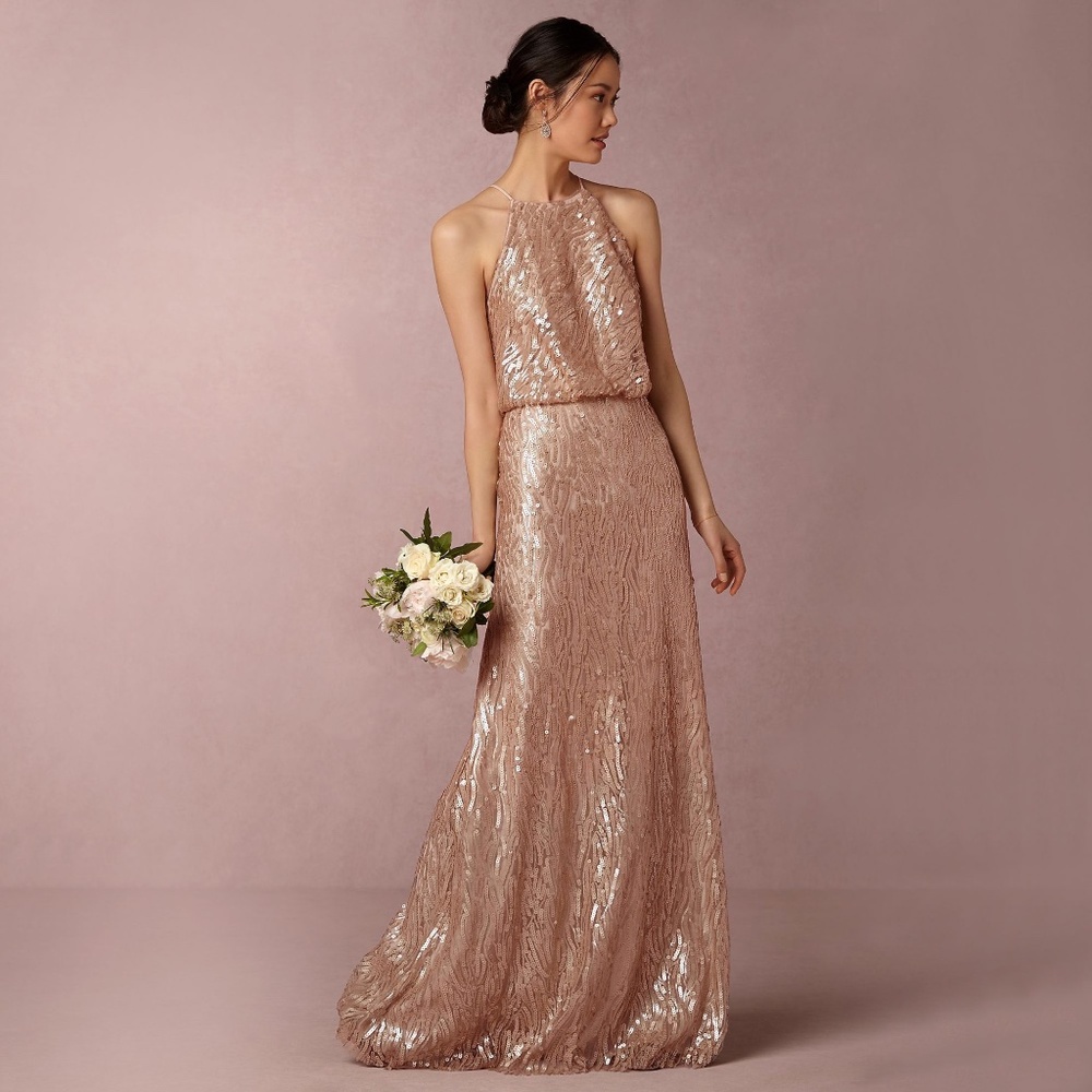 Bhldn dress by Donna Morgan